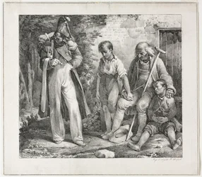 Mendicité, 1819