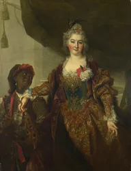 Portrait de la princesse Rákóczi 1649-1722, vers 1720