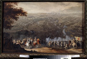 La bataille de Poltava (Pultawa) le 27 Juin 1709 (The Battle of Poltava on 27 June 1709). La bataille oppose l