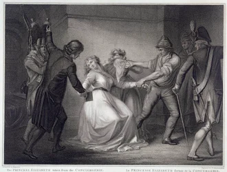 Révolution française : la sœur du roi Louis XVI, Élisabeth de France (1764-1794), a été libérée de la prison de la Conciergerie le 10/05/1794