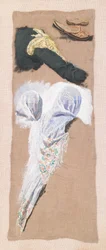 Études de drapés. Mégare