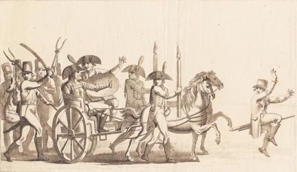 Triomphe de Catharts et Gambiers à Londres après l