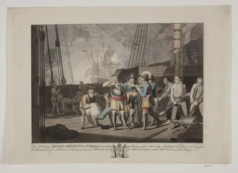 Christian IV dans la bataille navale de Femern, 1644