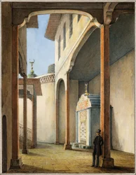 Le poète Alexandre Pouchkine au Palais de Bahçesaray