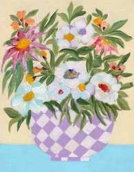 Bouquet de fleurs joyeux