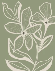 Flux botanique vert