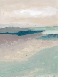 Paysage abstrait serein