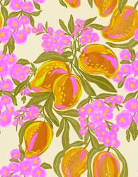 Fleurs de manguier éclatantes