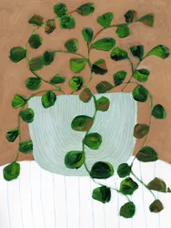 Pot chauffant pour plantes d