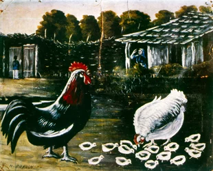 Poule et coq