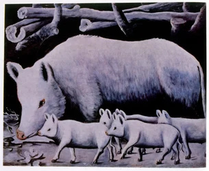 Les cochons blancs