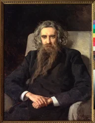 Portrait du philosophe et écrivain Vladimir Soloviov