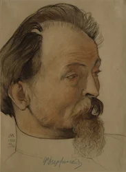Portrait du politicien Felix E. Dzerzhinsky 1877-1926, président de la Cheka, 1922