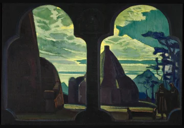 Décor de scène pour l