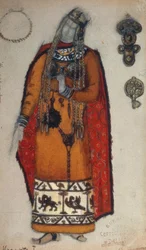 Wagner, Isolde / Figurine de Roerich