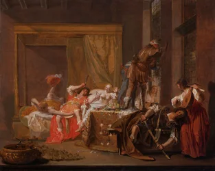 Scène du mariage de Messaline et Gaius Sillius, vers 1645-1650