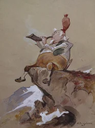 Jaktlur / cor de chasse