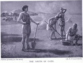 La jeunesse de Caton