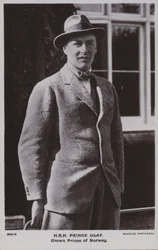 Prince Olaf, prince héritier de Norvège, plus tard roi Olav V