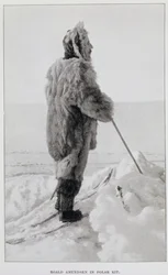 Roald Amundsen en kit polaire, extrait de 
