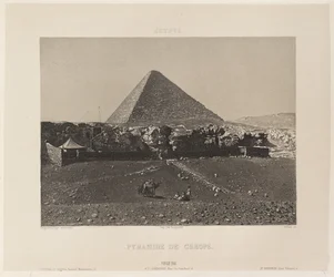 Egypte. Pyramide de Cheops