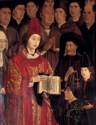 Polyptyque de saint Vincent (Painéis de São Vicente de Fora). Portrait de saint Vincent et d