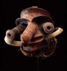 Tête de marionnette du Vanuatu, de l