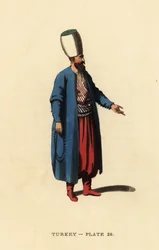 Officier des janissaires ou infanterie ottomane