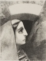 Devant le soleil noir de la mélancolie, Lenore apparaît, planche deux de À Edgar Poe