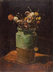 Fleurs dans un vase