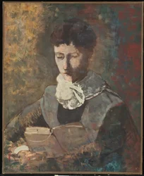 Madame Camille Redon lisant