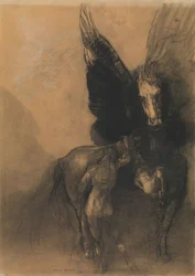 Pégase et Bellérophon, c.1888