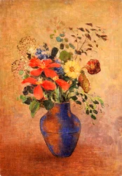 Le vase bleu