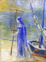 La Pêcheuse, 1900