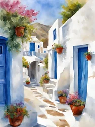 Charmant village grec