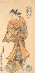 Lune dans la province de Musashi, vers 1740