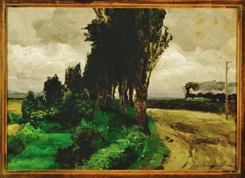 Chemin de fer dans le paysage - Railway in a landscape ...