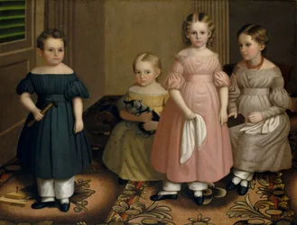 Les enfants Alling, c.1839