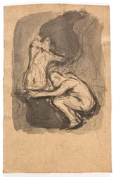 Étude pour "Dédale et Icare"