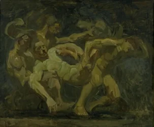 La lutte pour le corps de Patrocle