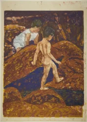 Parmi les rochers