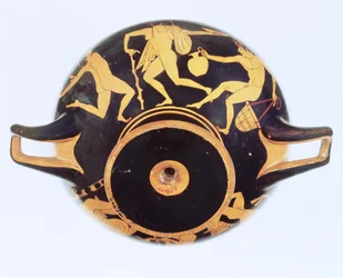 Kylix à figures rouges attiques, 500-480 av. J.-C.