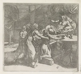 Isaac bénit Jacob (Peintures dans la Loggia de Raphaël)