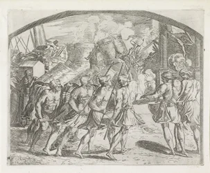 Chute de Jéricho
Peintures dans la Loggia de Raphaël (titre de la série)