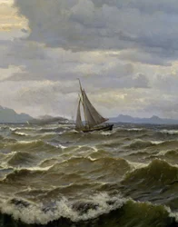 Navires en mer