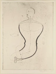 Figure abstraite à gauche