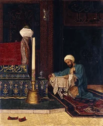 Le tombeau de Mehmed Ier, Yeşil Türbe, Bursa, 1881