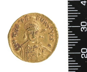 Pièce de monnaie (avers) c.534-548