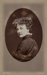 Portrait de Jane Dieulafoy 1851-1916, vers 1890