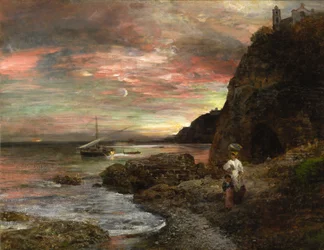 Soleil du soir à Posillipo